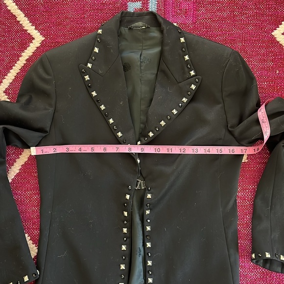 •VINTAGE VERSACE COUTURE BLAZER•🍒AS IS🍒 - Picture 13 of 15
